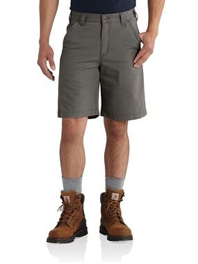New Carhartt Rugged Flex Relaxed Fit Work Shorts (38W) Gravel